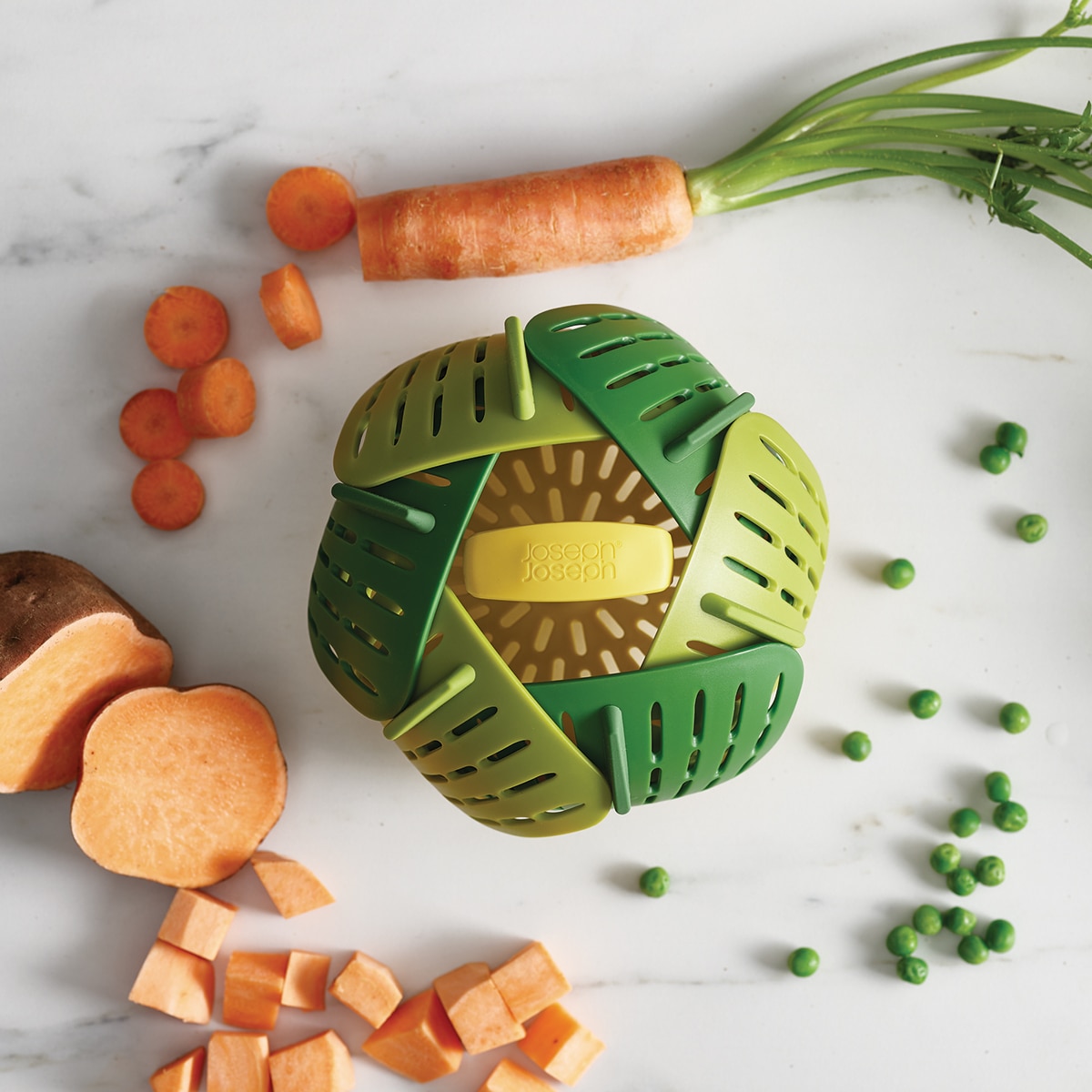 Cesta de vapor dobrável Bloom? Verde-12