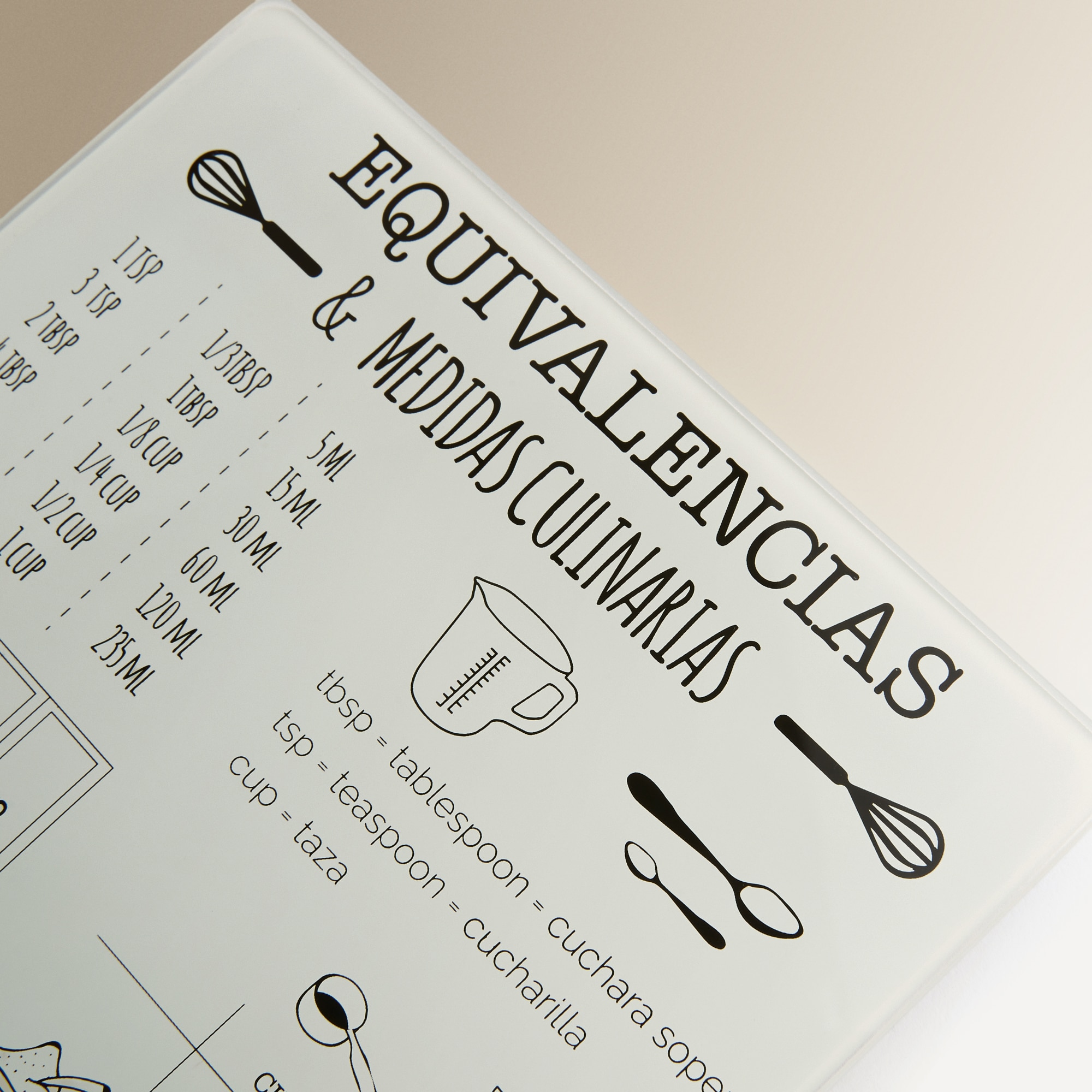 Balança de cozinha digital Equivalências Branco-3