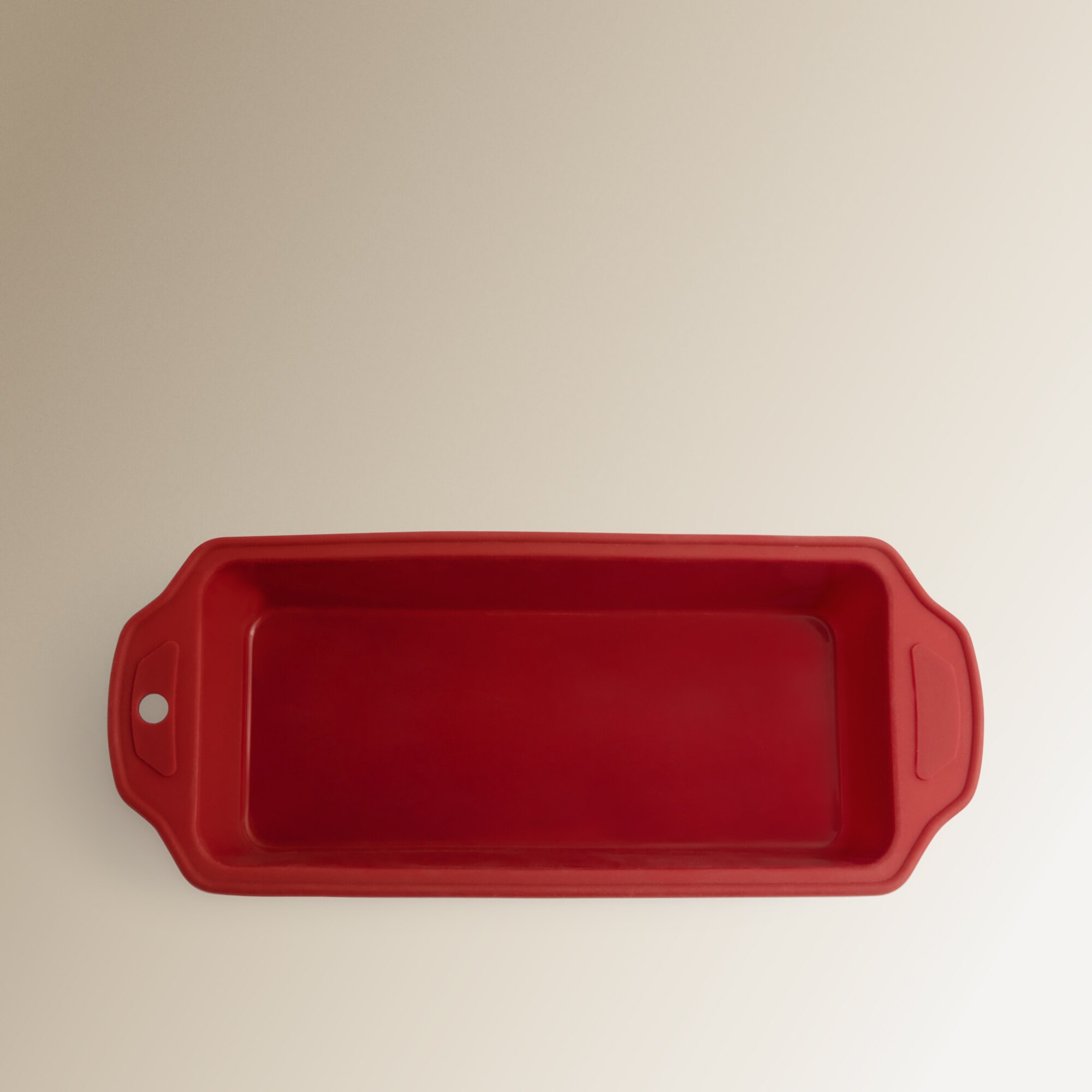 Molde rectangular de silicona 24 cm Basics El Corte Inglés Rojo-2