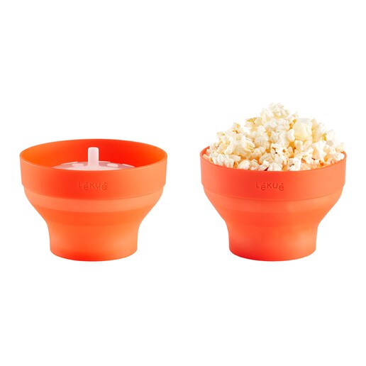 Set de 2 recipientes para palomitas Pop Corn Lékué