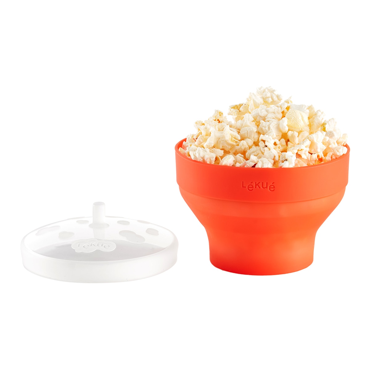 Conjunto de 2 Recipientes para Pipocas Pop Corn Vermelho-3