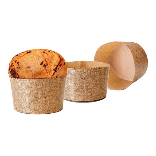 Set 5 moldes desechables para Panettones Ibili
