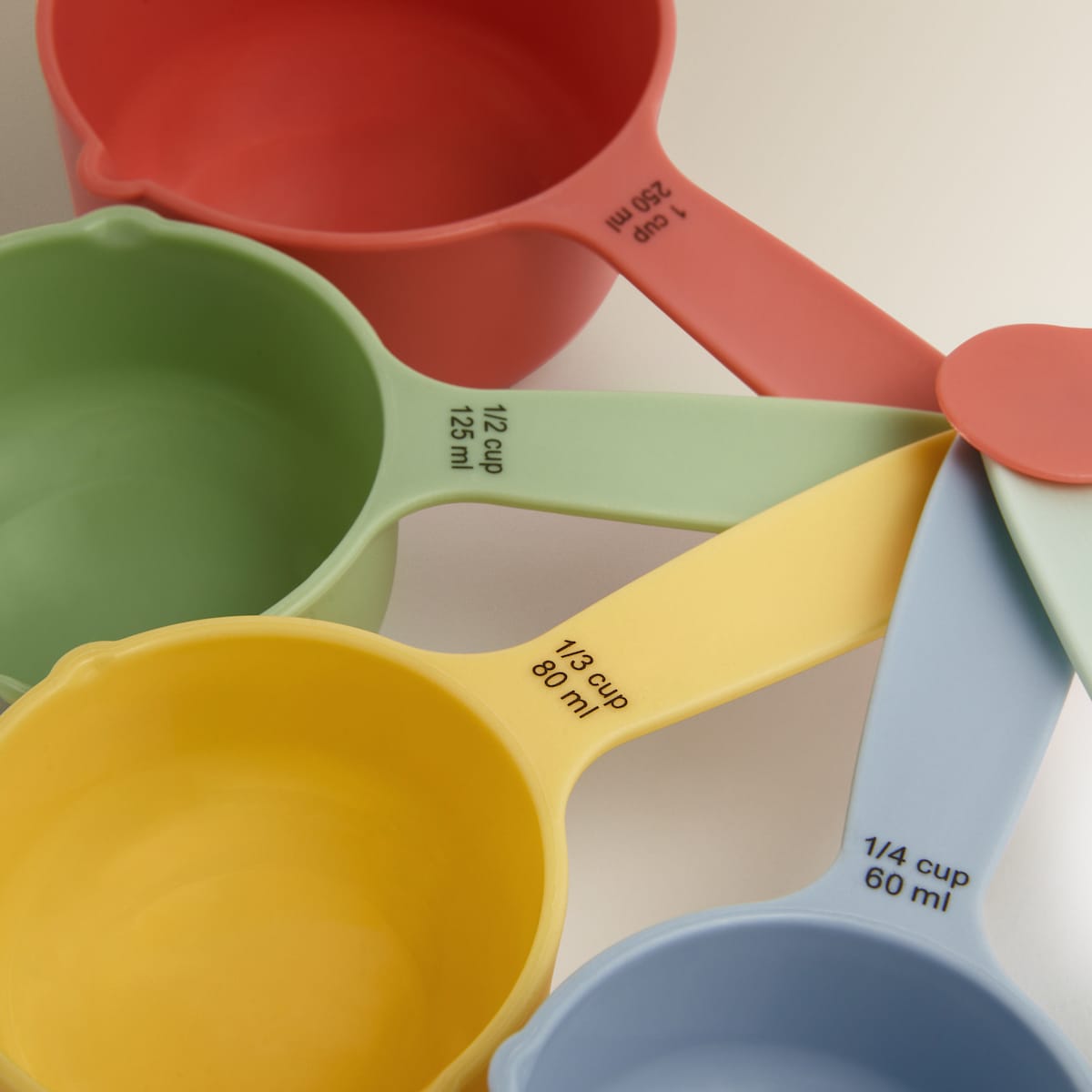 Conjunto de 10 colheres medidoras Multicolor Multicolor-3