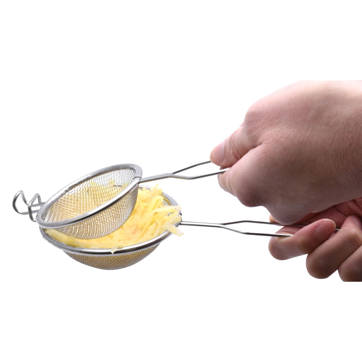 Molde para nido de patatas Food&More Fackelmann Acero-2