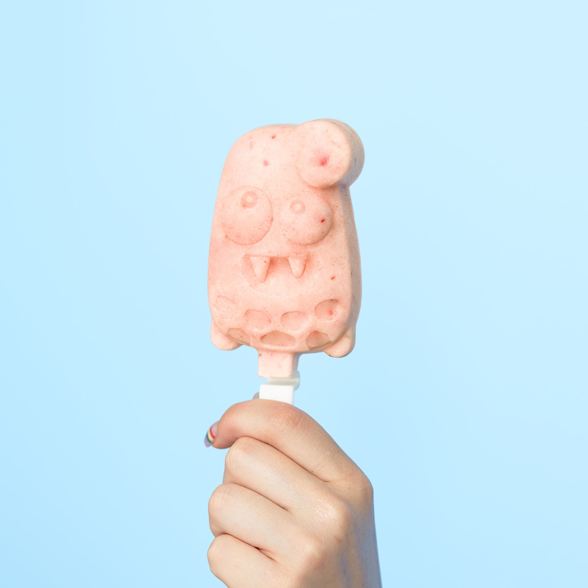 Molde para 4 Gelados Monster Lilás-8