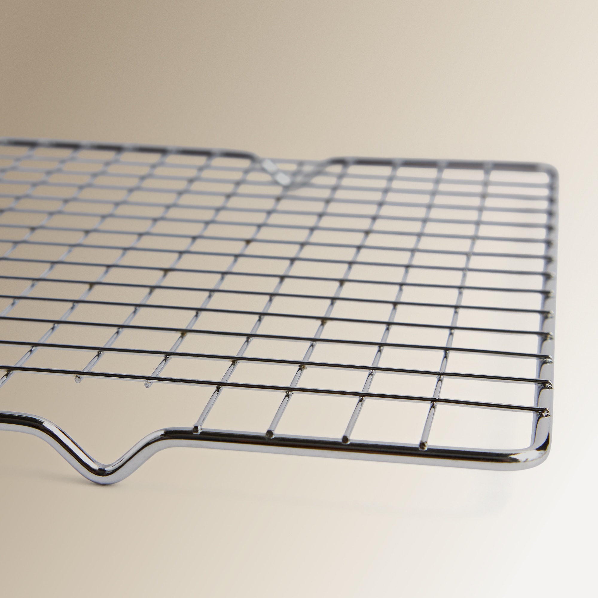 Grelha de Arrefecer Bolos Retangular Prata-4