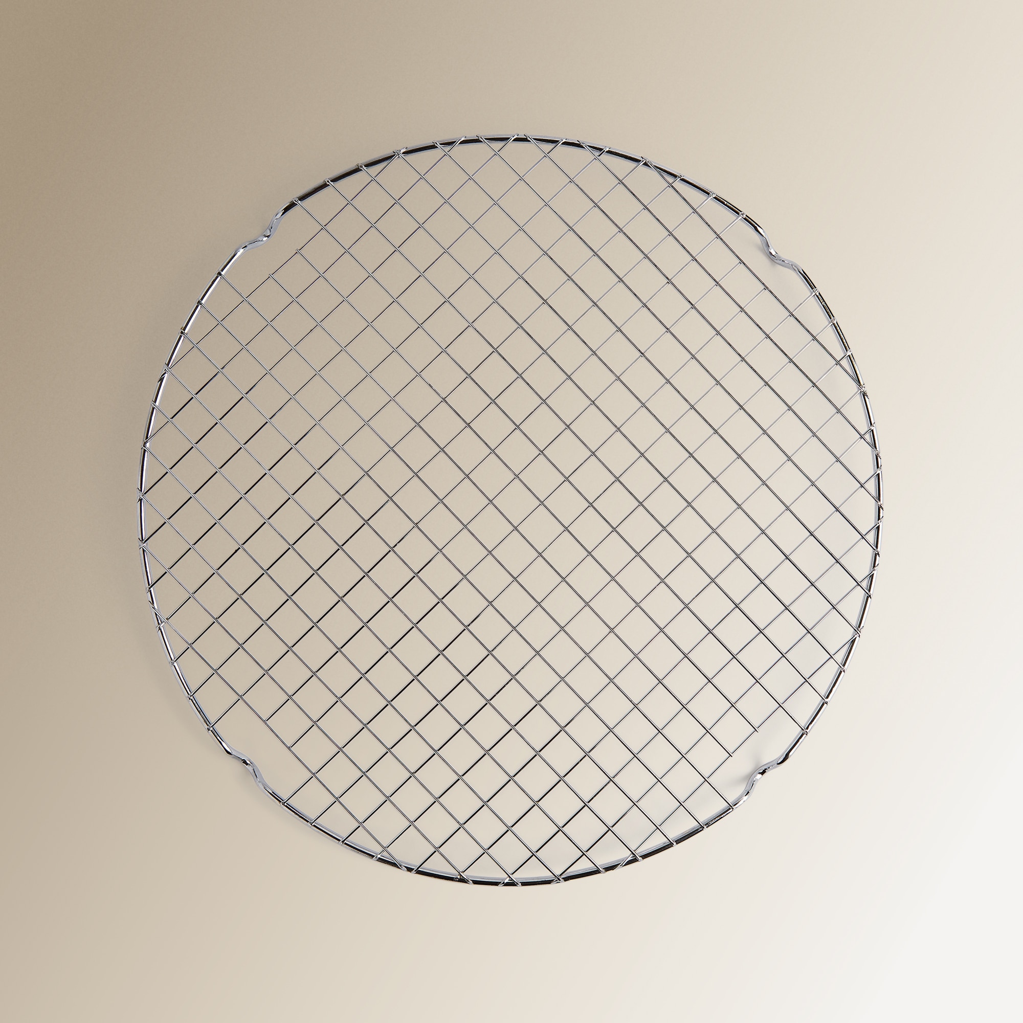 Grelha de Arrefecer Bolos Redonda Prata-2