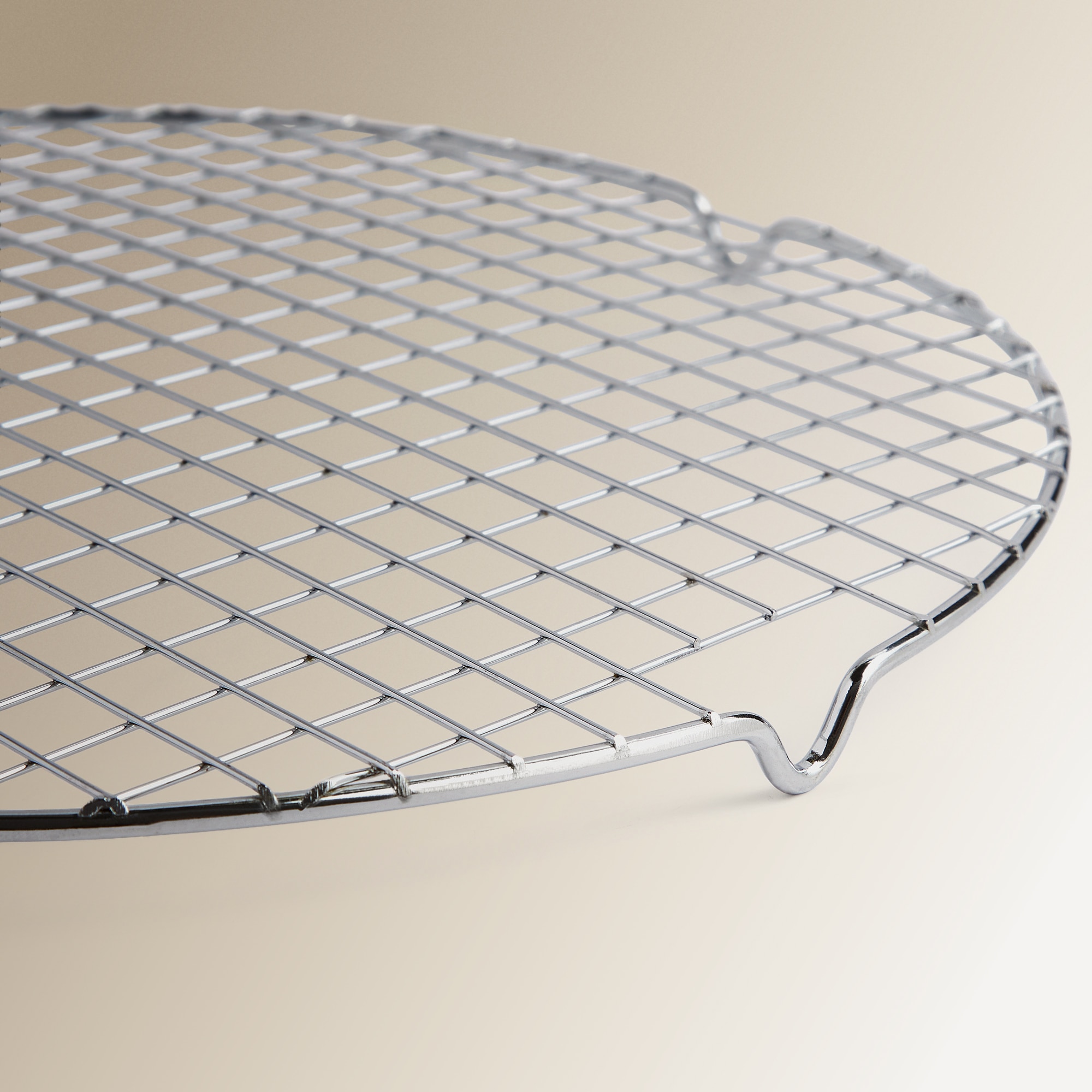 Grelha de Arrefecer Bolos Redonda Prata-4