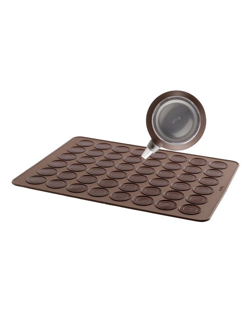 Molde rectangular para macarrões Lékué Castanho-1