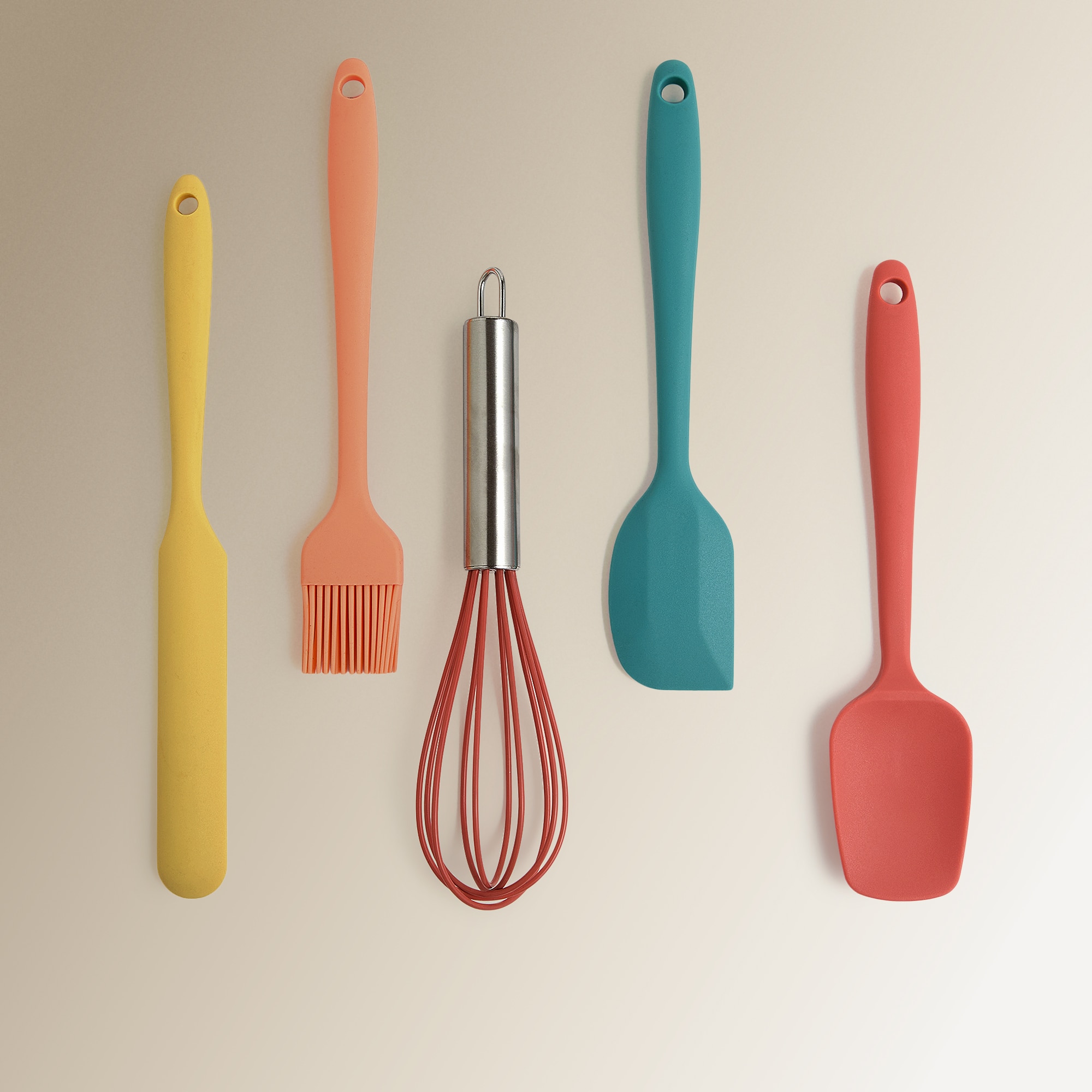 Conjunto de 5 Utensílios de Confeitaria Infantil Multicolor-1