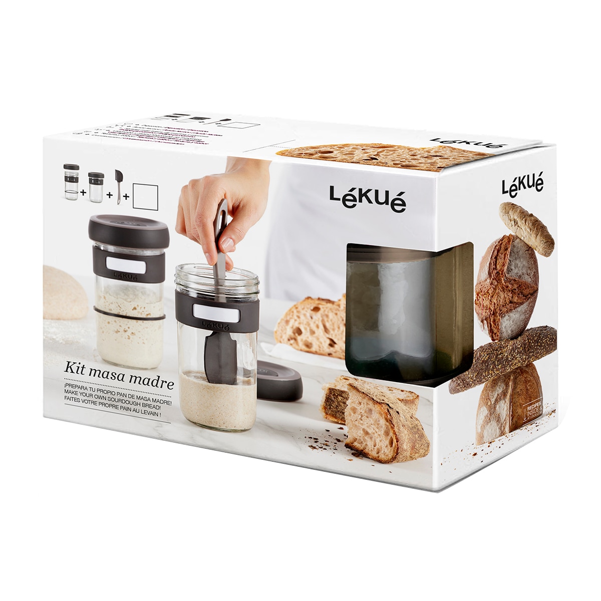 Kit para Fazer Massa Lêveda Multicolor-4