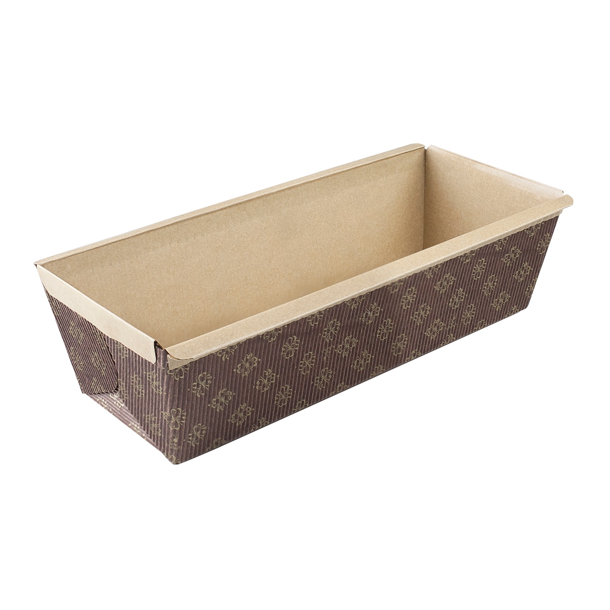 Conjunto de 4 Moldes Descartáveis para Pastelaria Castanho-1