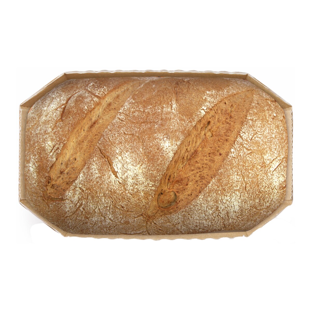 Conjunto de 4 Moldes Descartáveis para Pão Castanho-2