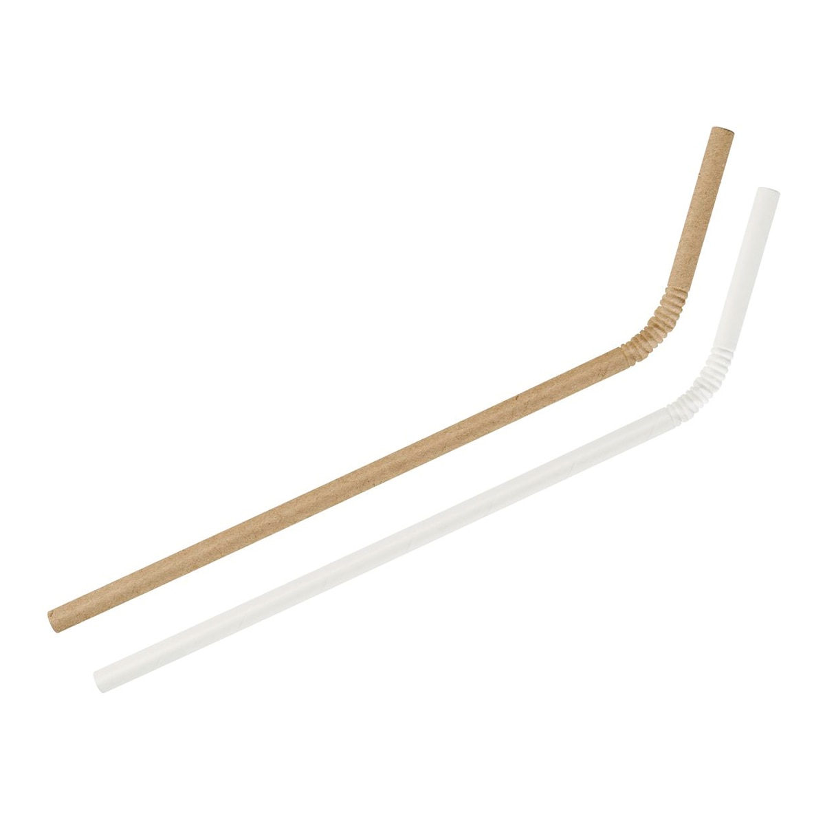 Imagen 0 de Pajitas flexibles de papel Ecolution Fackelman