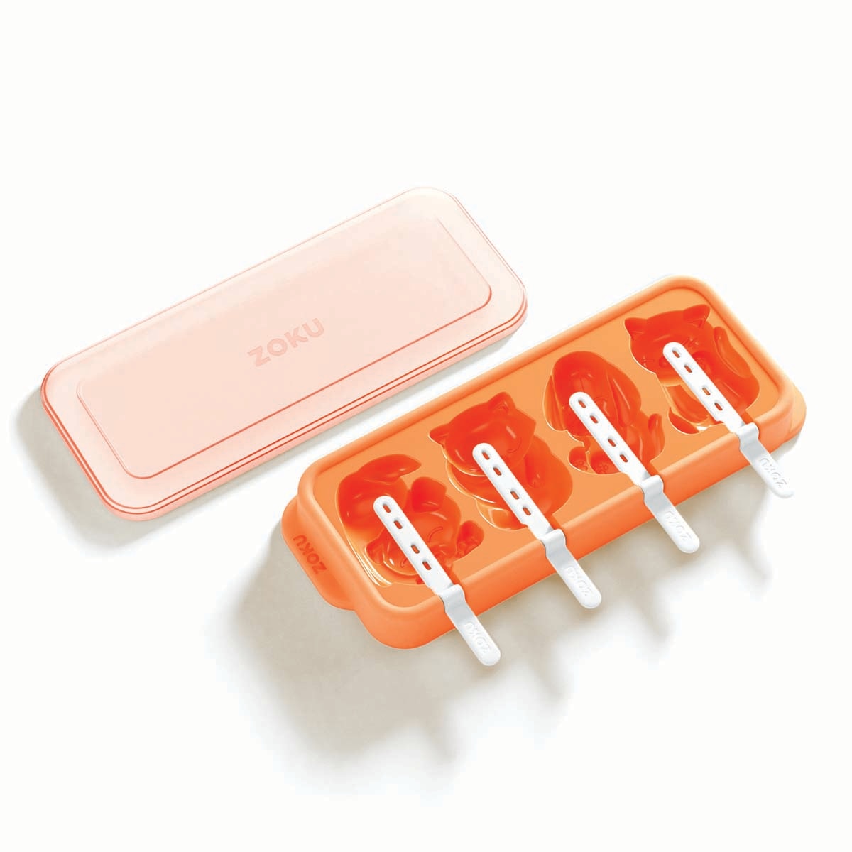 Conjunto de 4 Formas de Gelado Cães e Gatos 2