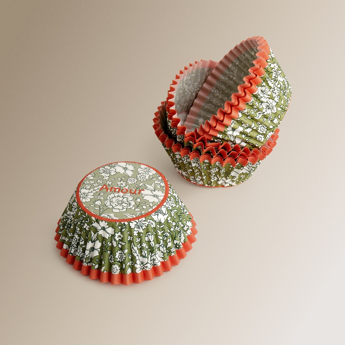 Conjunto de 100 Cápsulas para Cupcakes Susanne 2