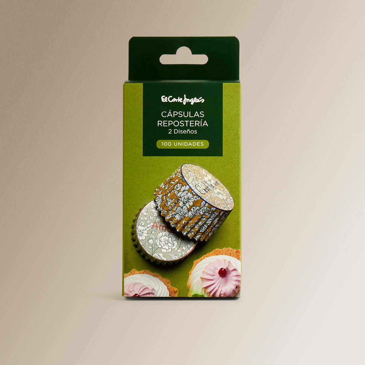 Conjunto de 100 Cápsulas para Cupcakes Susanne 4