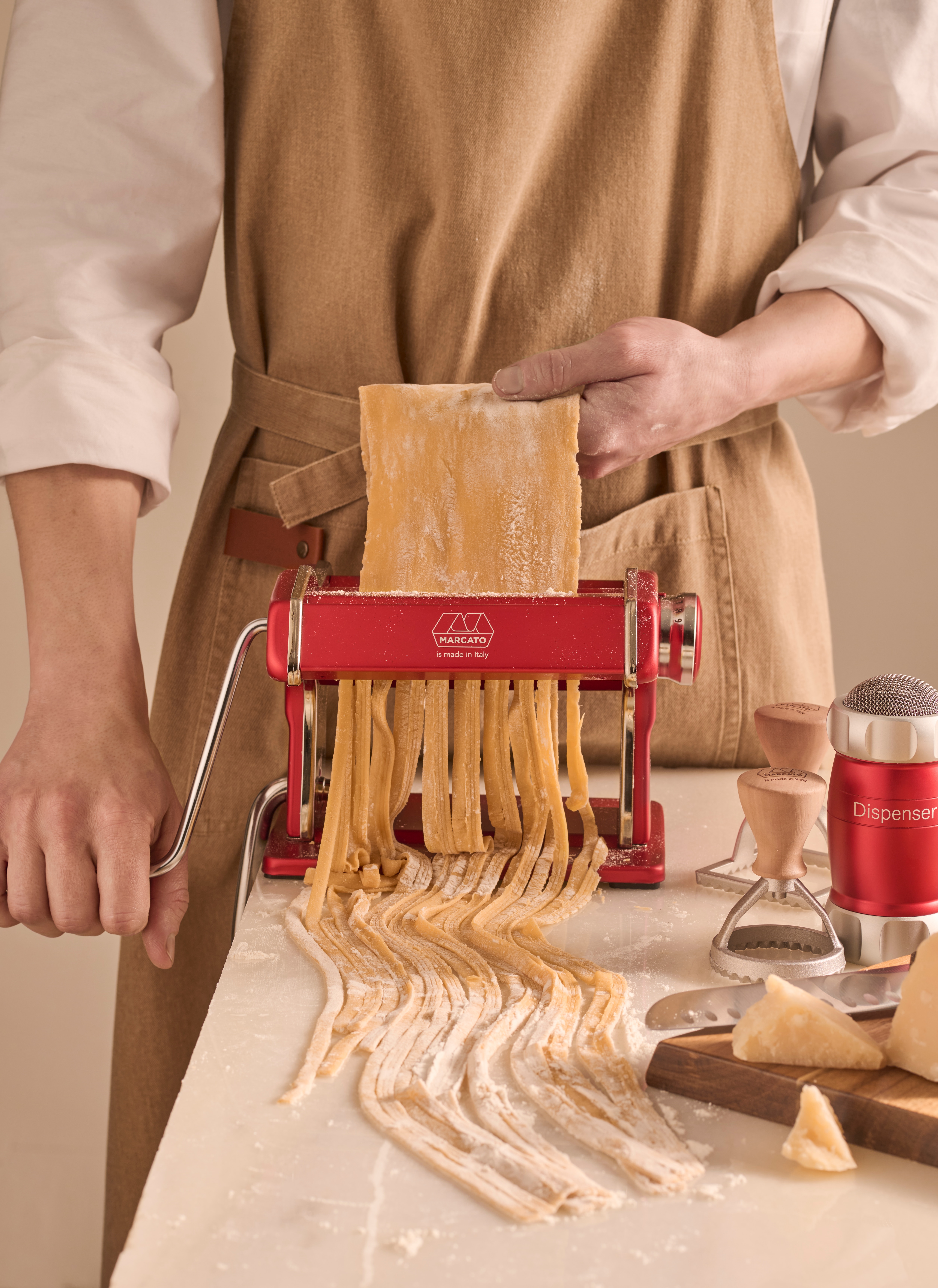 Máquina para Massa Vermelho-6