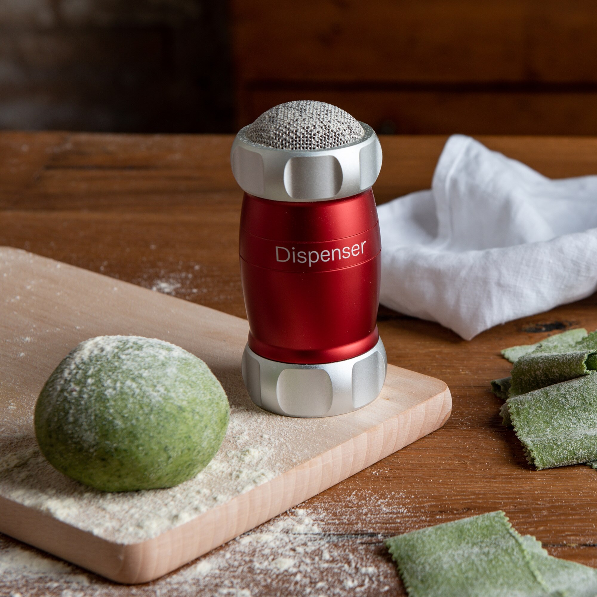 Polvilhador de Farinha Vermelho-2