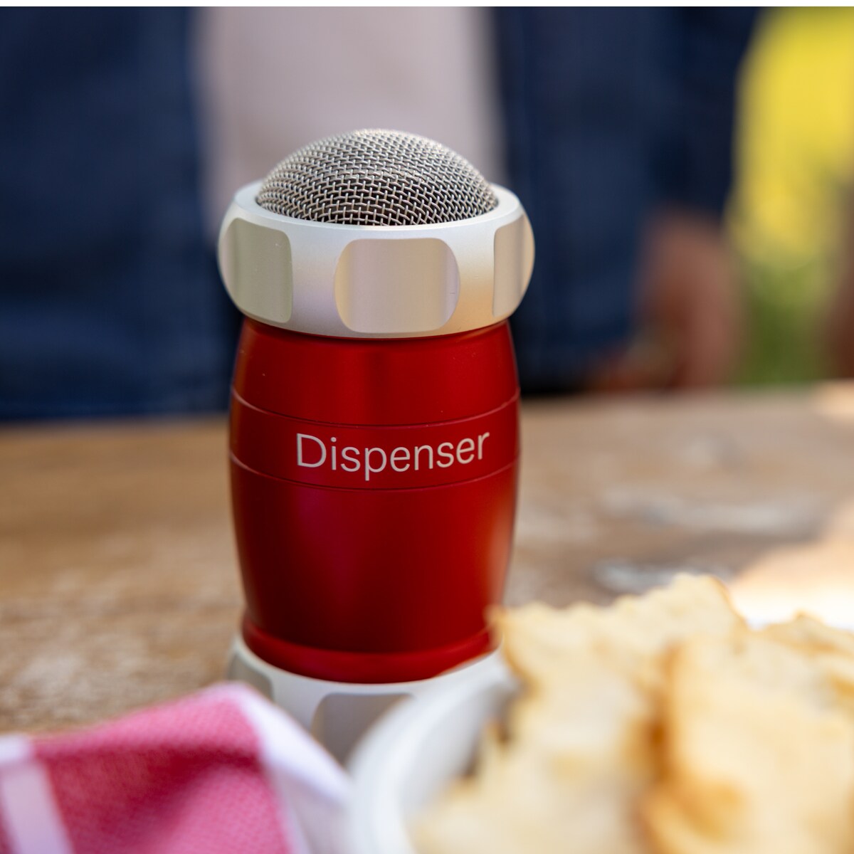 Polvilhador de Farinha Vermelho-3