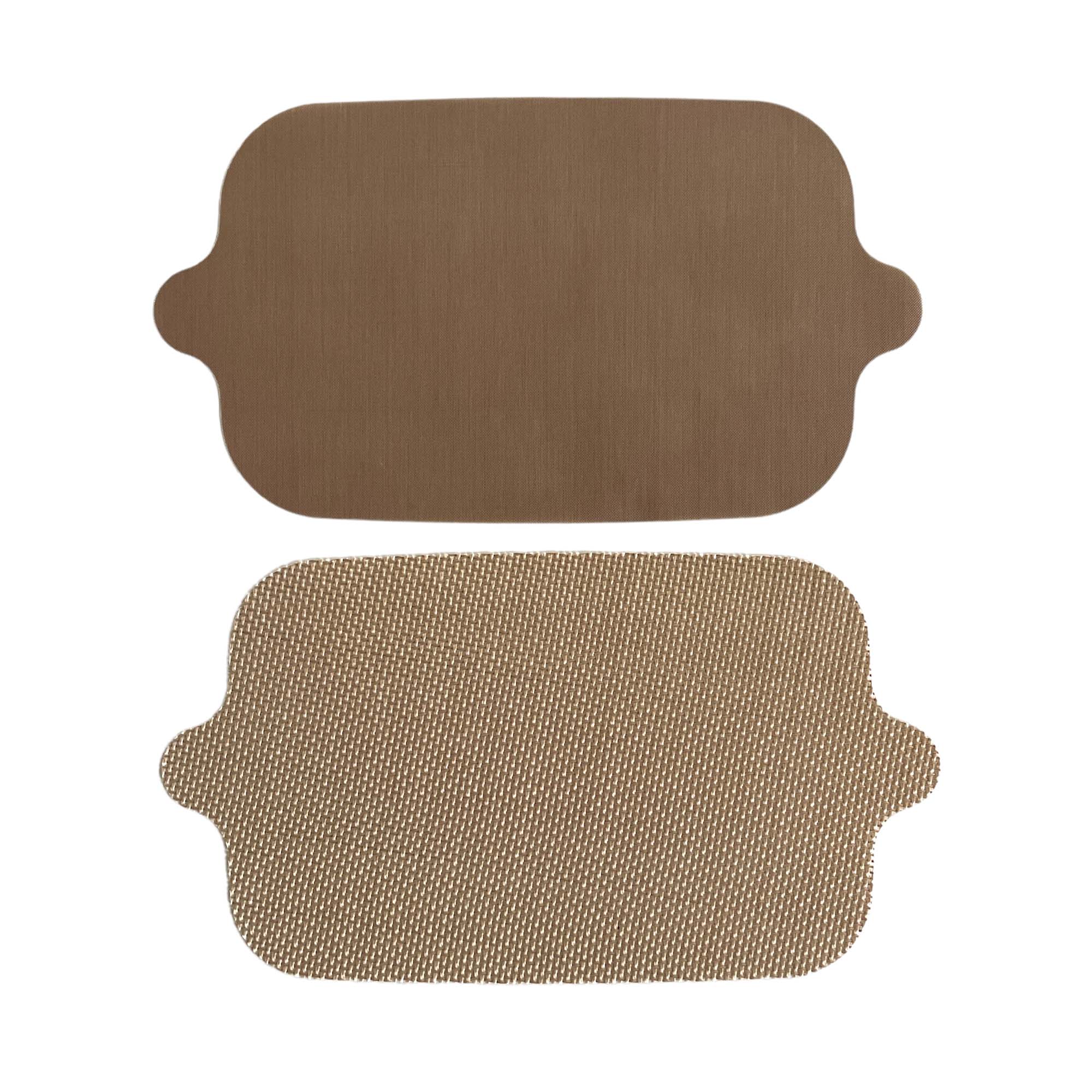 Conjunto de 4 Moldes para Cestas Airfryer Preto-1