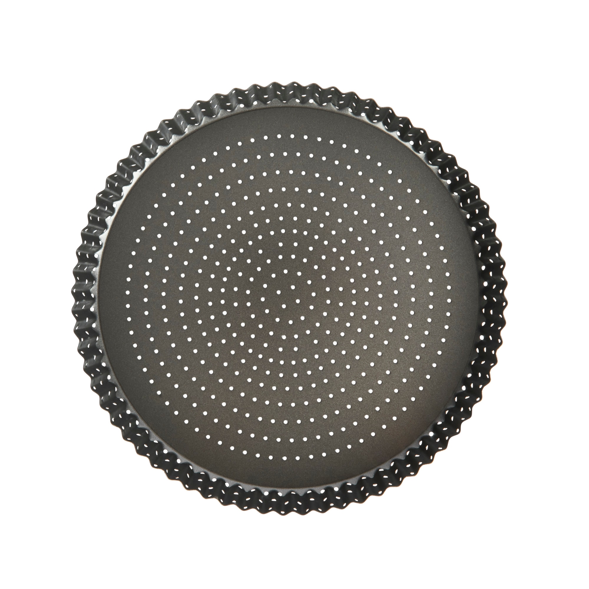 Molde Perfurado Crous Redondo Cinzento-8