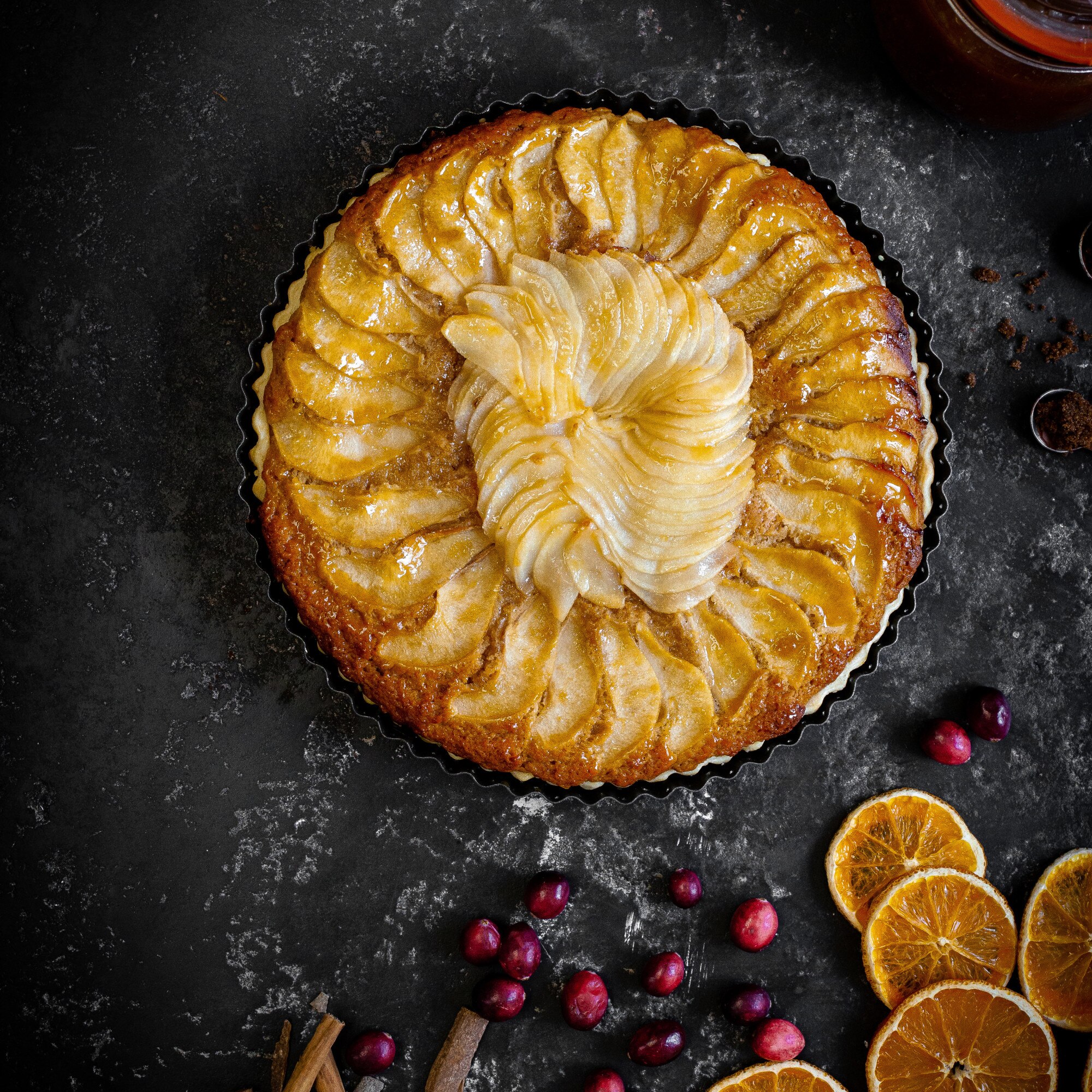 Molde Perfurado Crous Redondo Cinzento-10