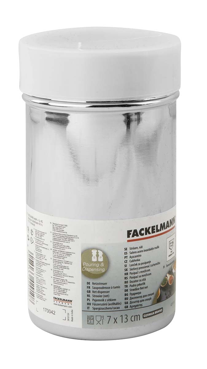 Espolvoreador de malla Fackelmann Acero-3