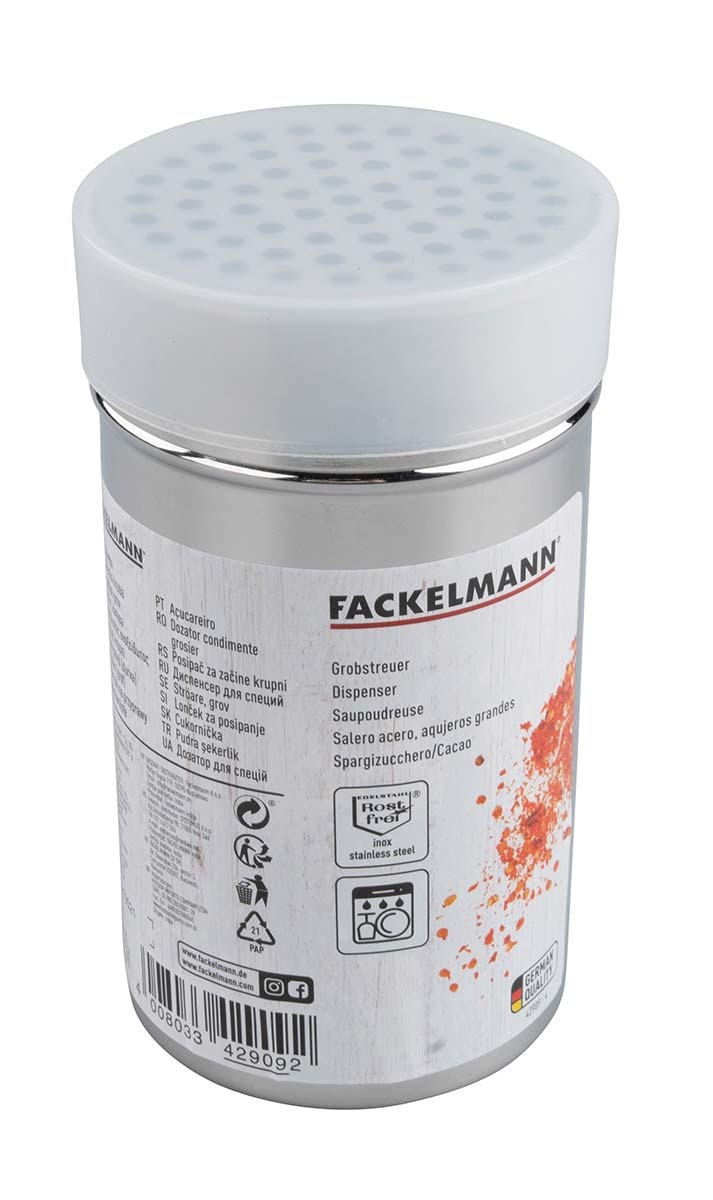 Espolvoreador de agujeros gruesos Fackelmann Acero-2
