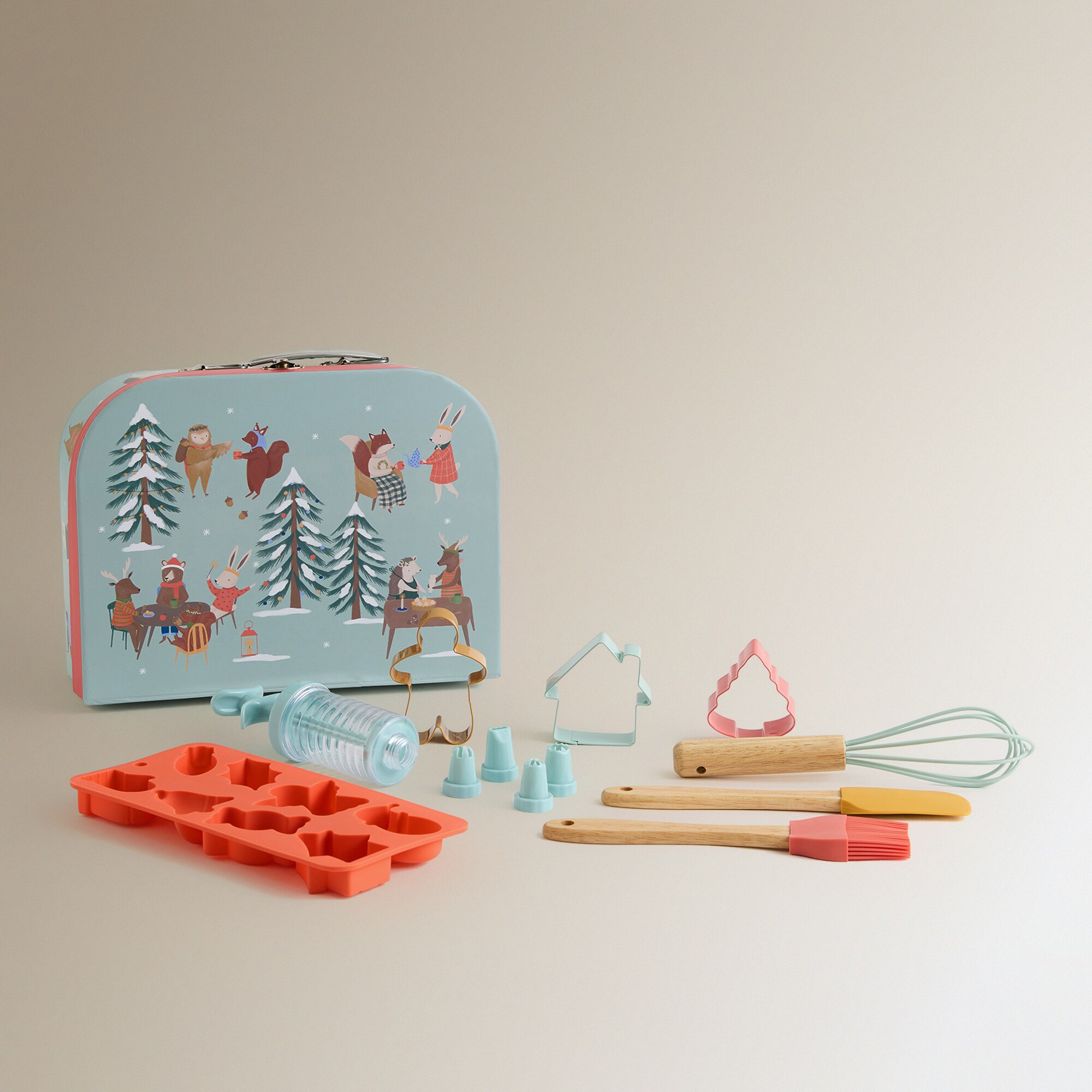 Imagem 0 de Caixa com 8 Utensílios de Cozinha Winter Joy Natal