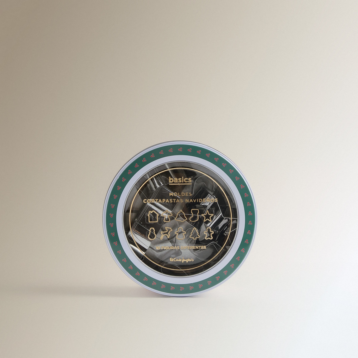 Set de 10 cortadores de galletas Navidad Multicolor-3