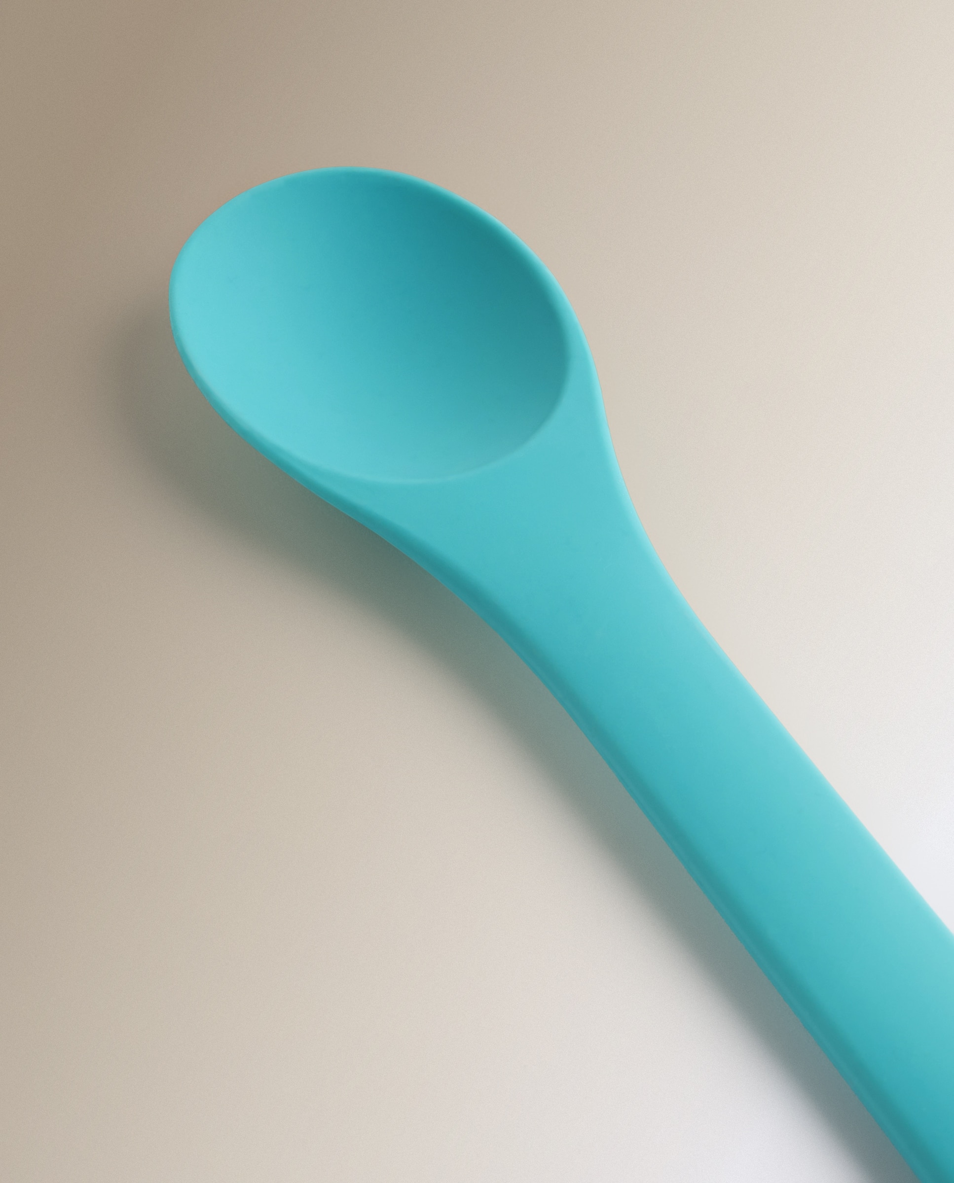 Espátula Dupla de Silicone para Pastelaria Azul-2