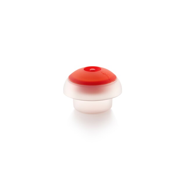 Lékué Molde Cilíndrico de Silicone para Cozinhar Ovos no Micro-Ondas, Transparente, Variante Única