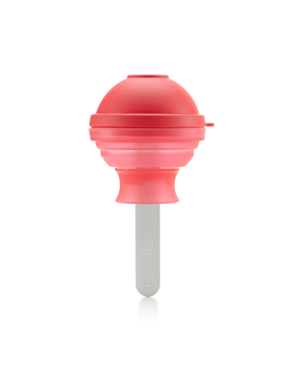 Conjunto de 4 moldes para gelados Lolipop Lékué Multicolor-3