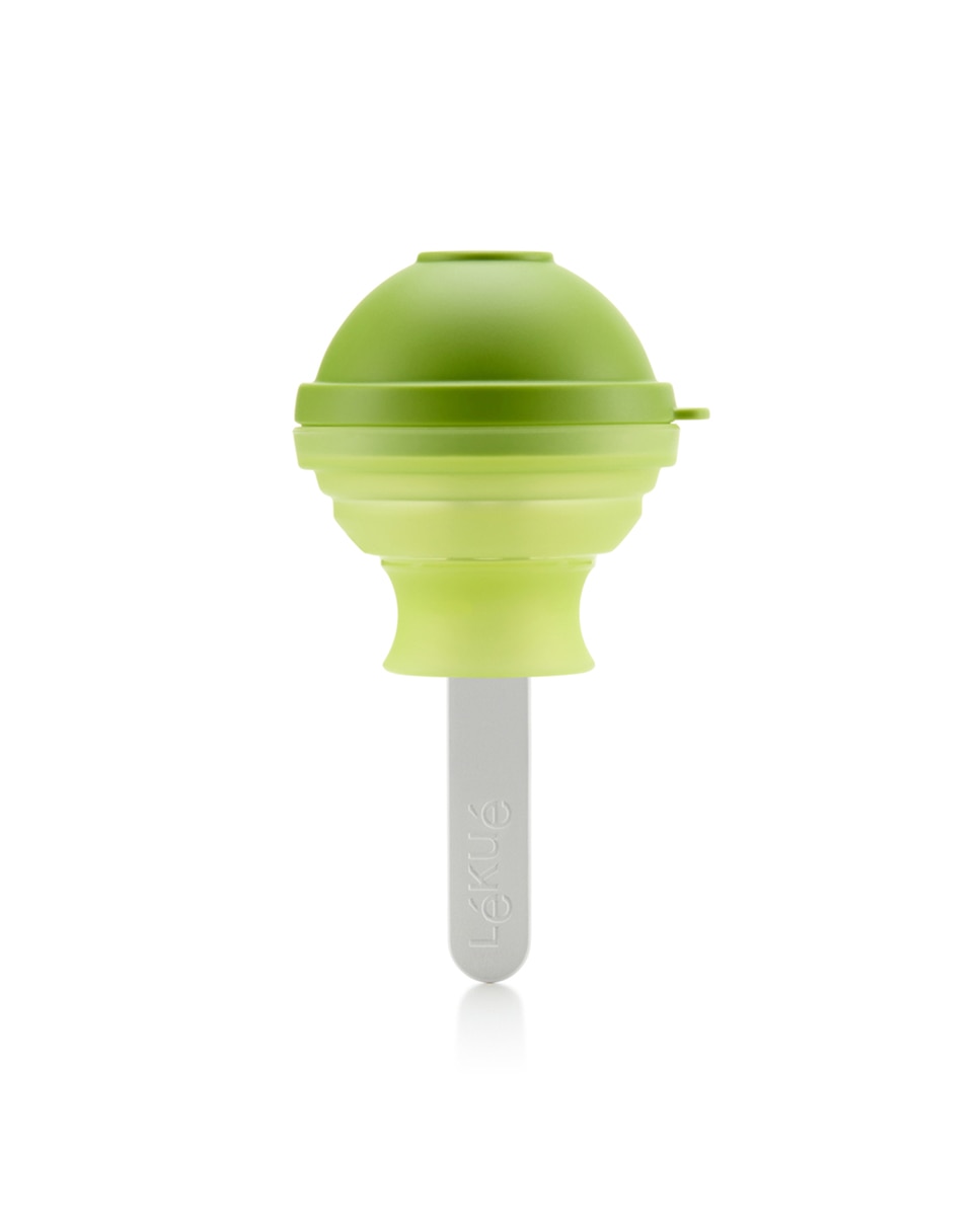Conjunto de 4 moldes para gelados Lolipop Lékué Multicolor-4
