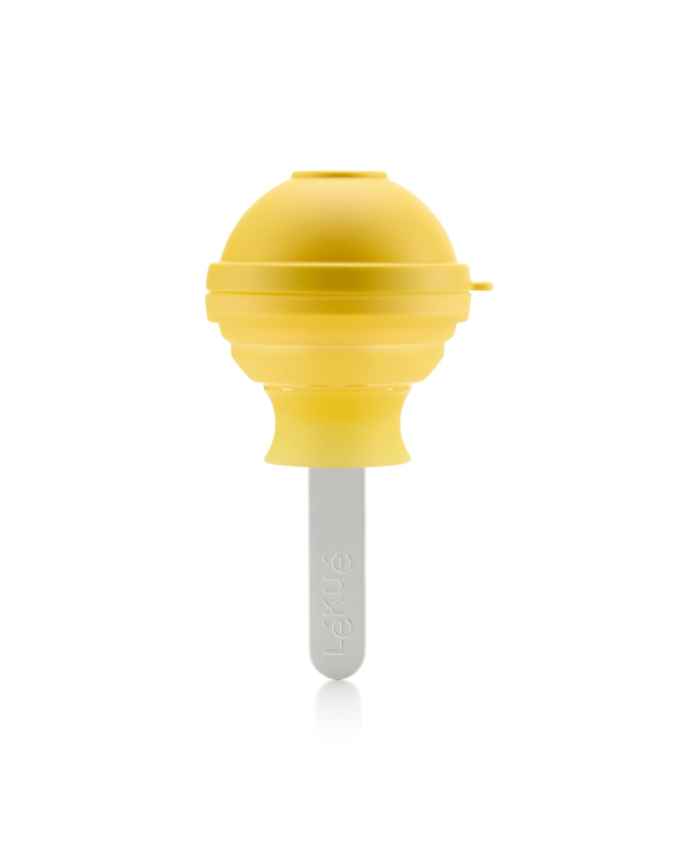 Conjunto de 4 moldes para gelados Lolipop Lékué Multicolor-5