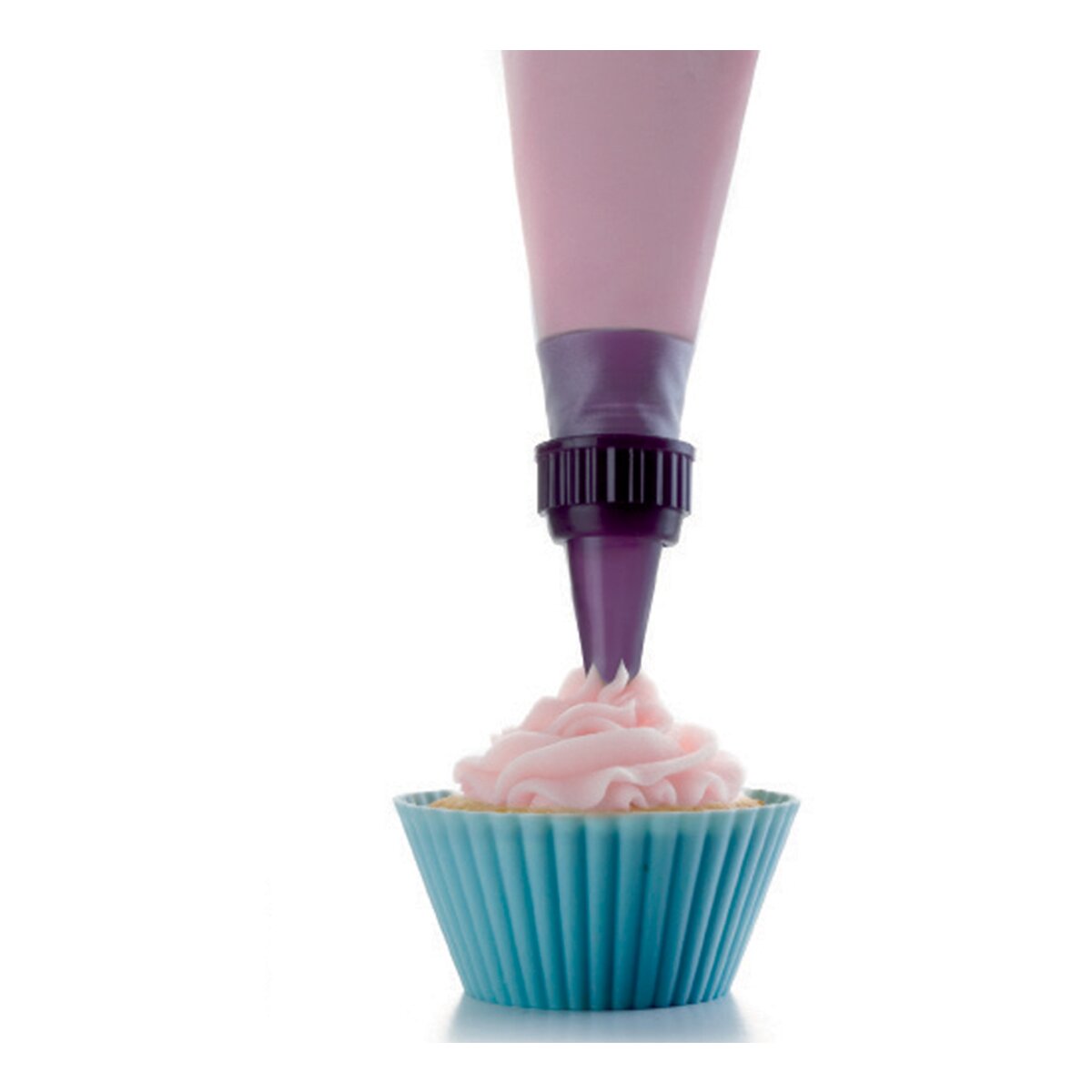 Conjunto de manga pasteleiro Ibili Roxo-2