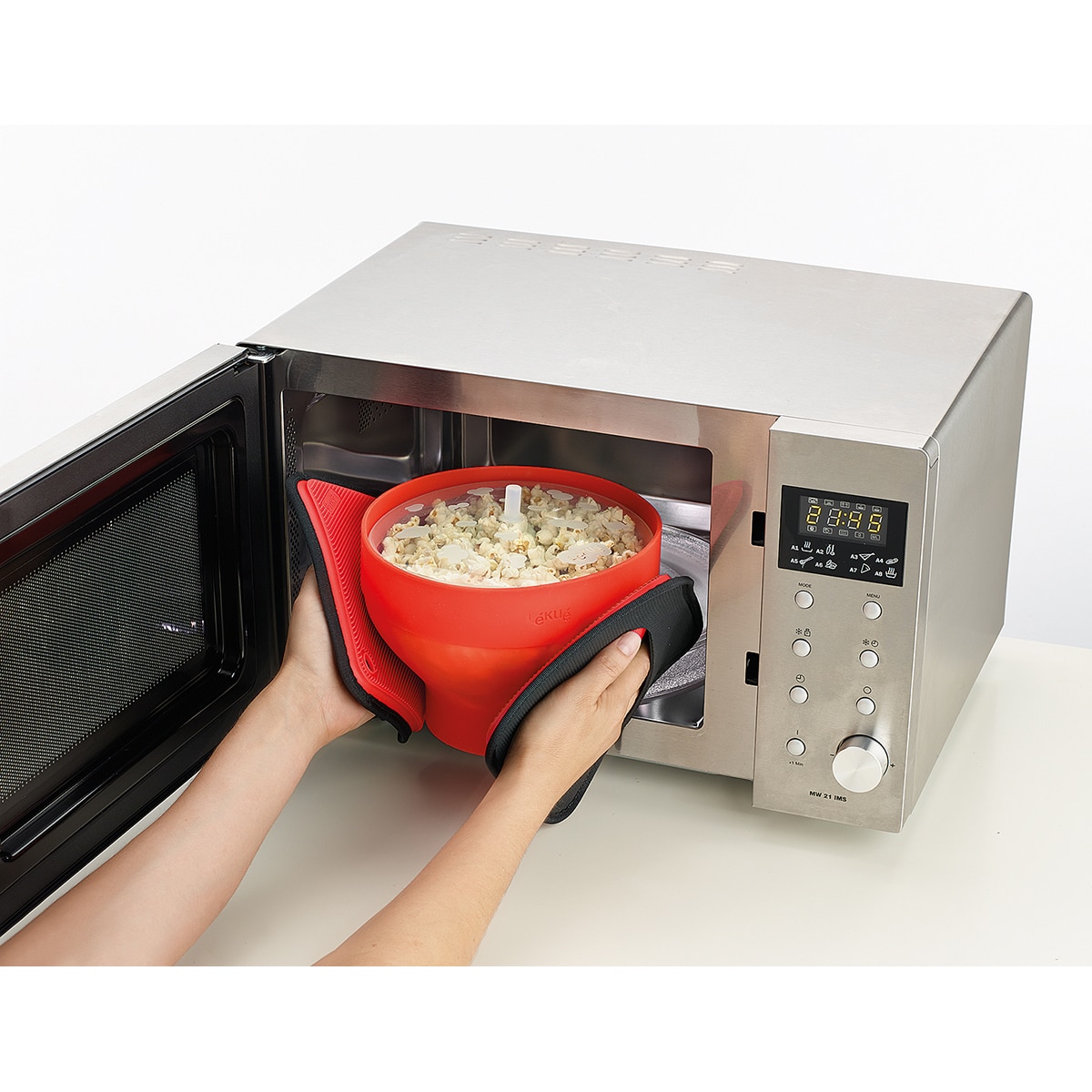 Recipiente para Pipocas Pop Corn Vermelho-6