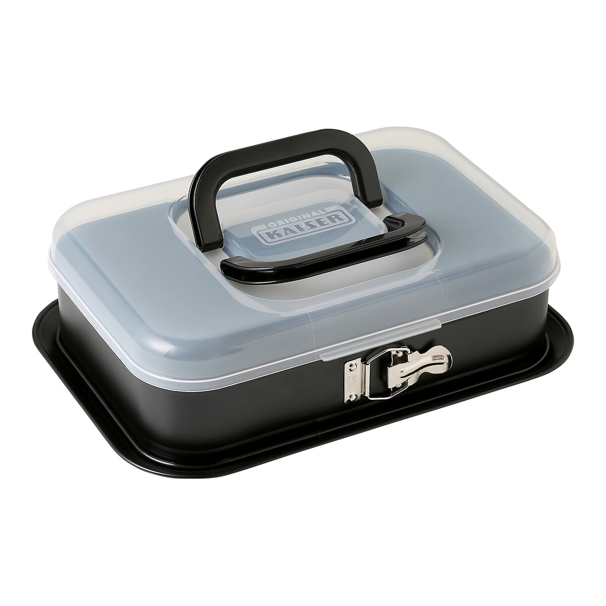 Imagem 0 de Molde e porta bolos rectangular Bake & Take Kaiser