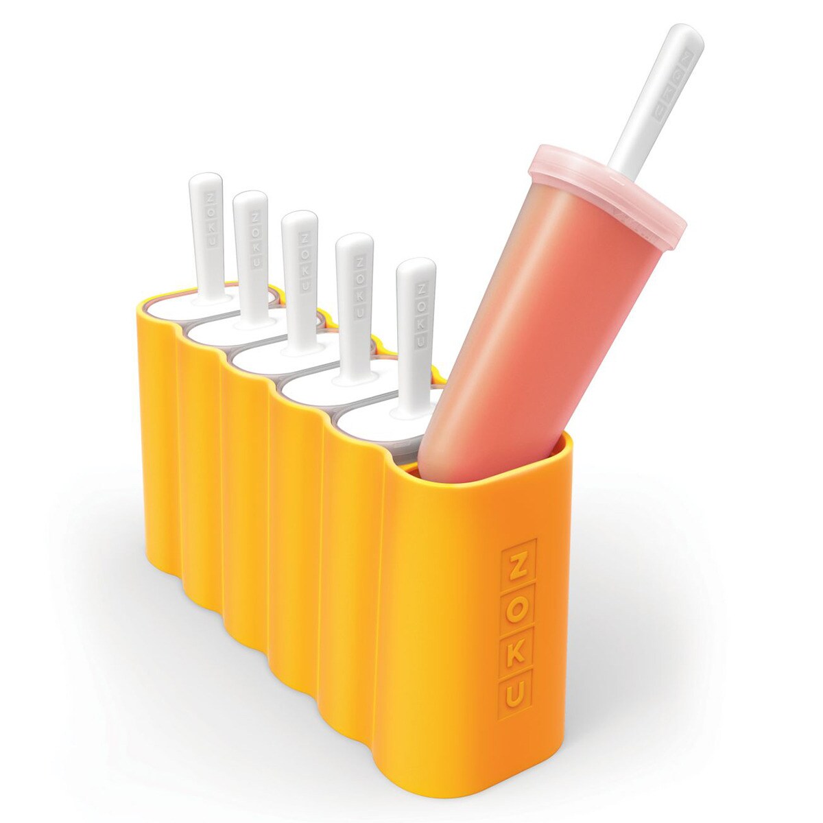 Molde para gelados Mod Pops Zoku Amarelo-2