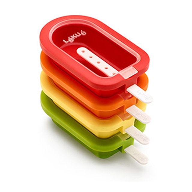 Conjunto de 4 Moldes para Gelado Polo Classic Mini Multicolor-3