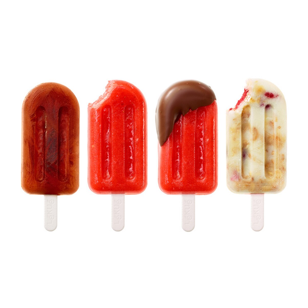 Conjunto de 4 Moldes para Gelado Polo Classic Mini Multicolor-4