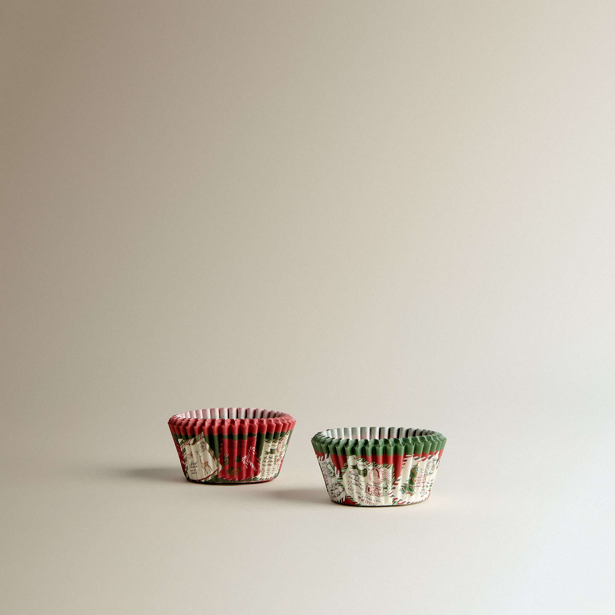 Conjunto de 100 Cápsulas de Confeitaria Pai Natal Multicolor-1