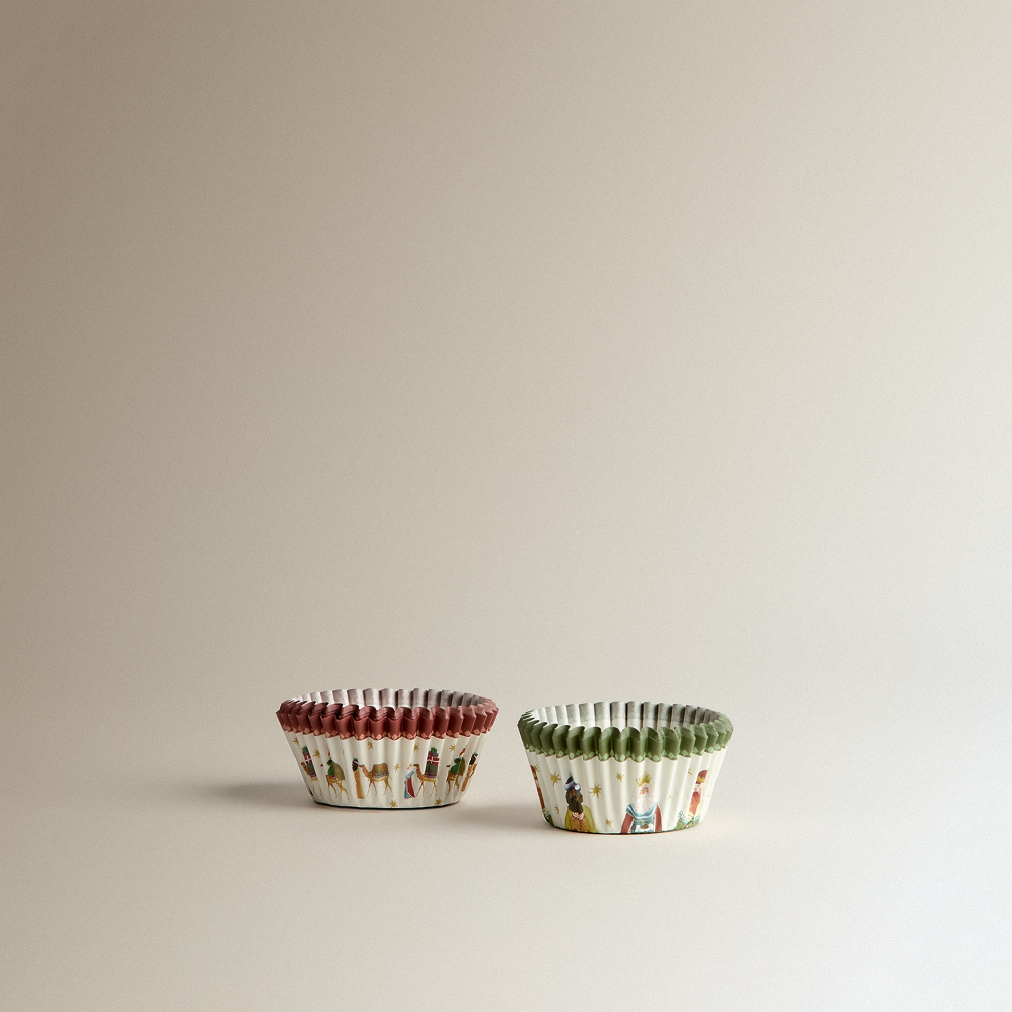 Imagem 0 de Conjunto de 100 Cápsulas de Confeitaria Reis Magos Natal