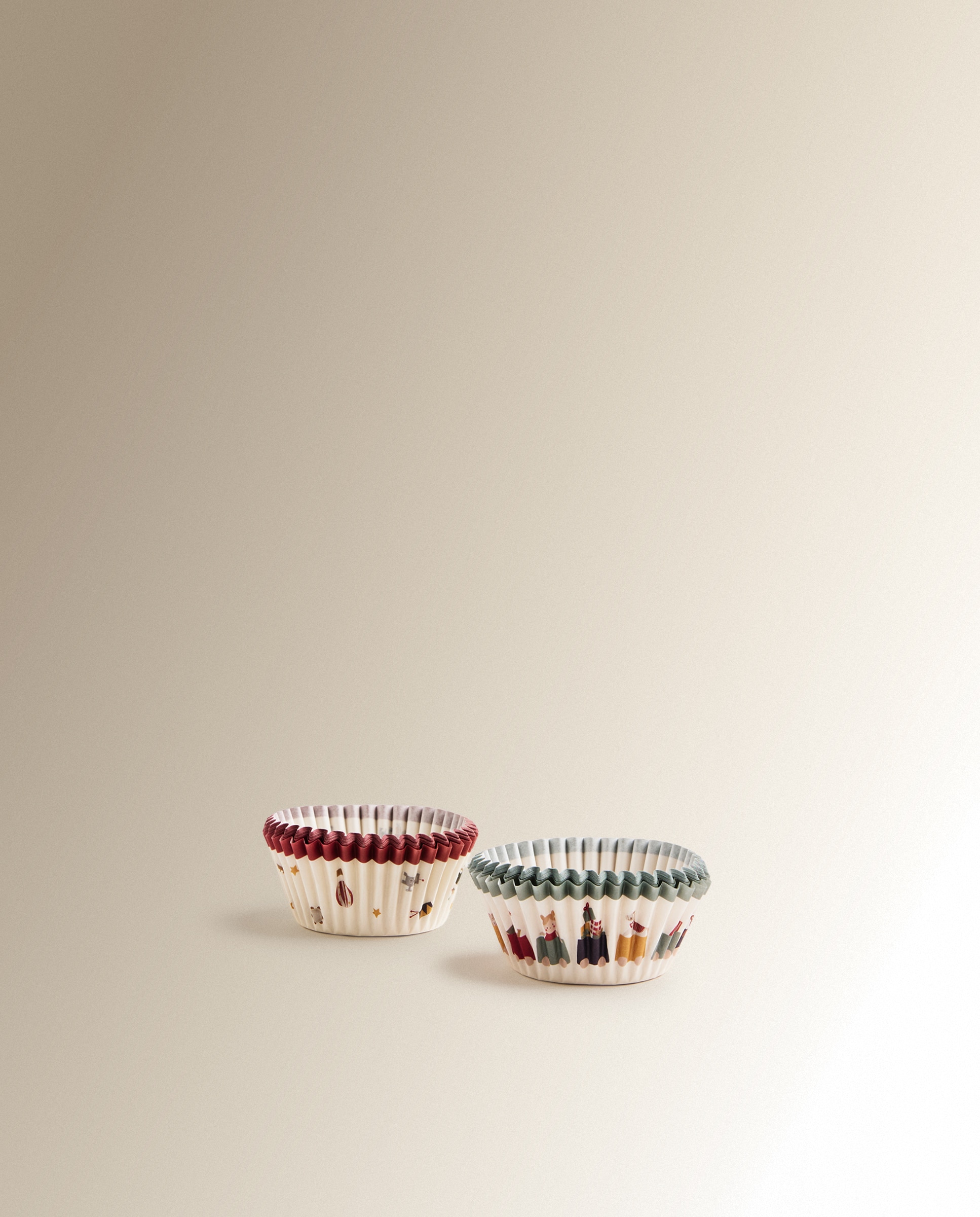 Imagem 0 de Conjunto de 100 Cápsulas de Confeitaria Elfos Natal