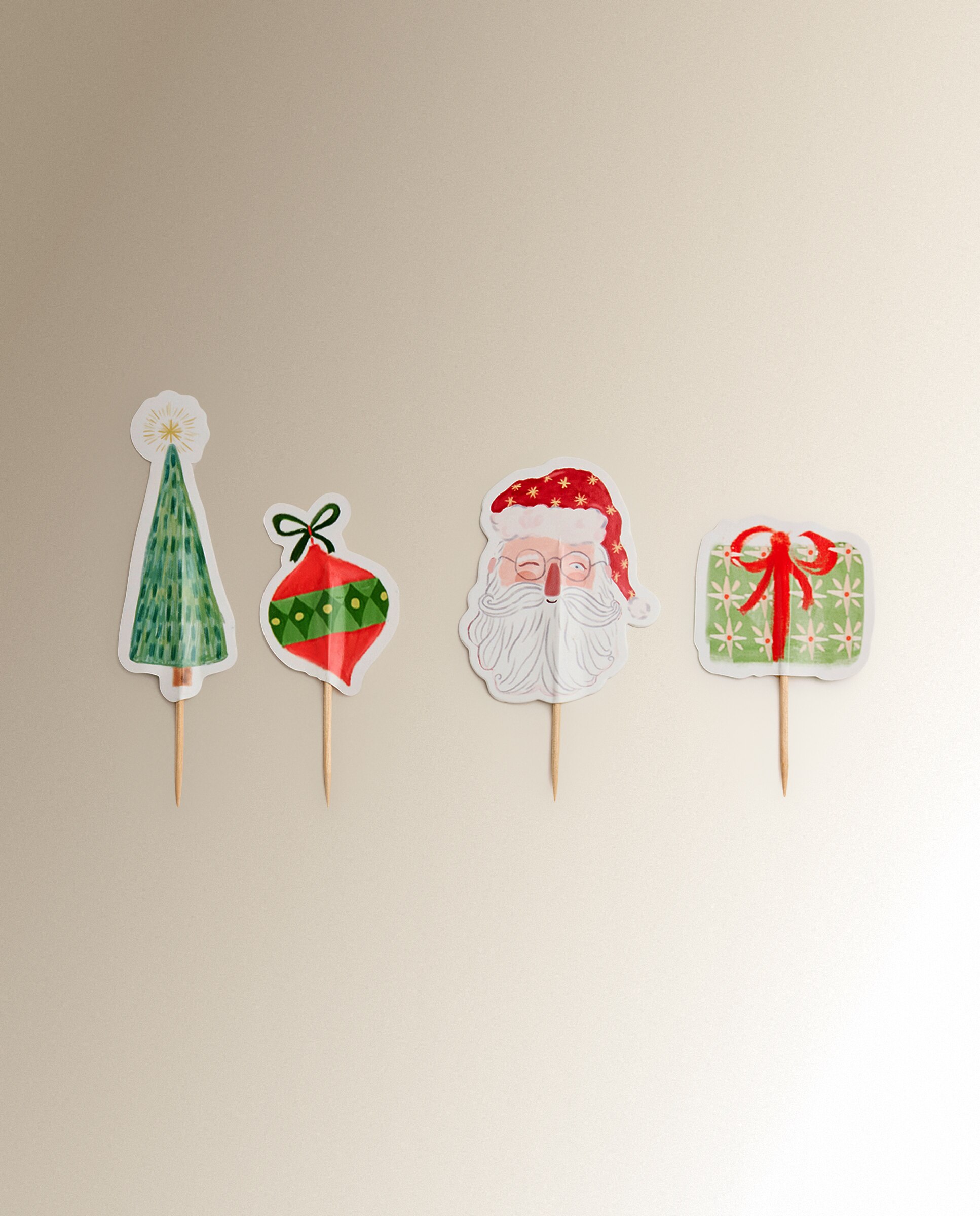 Conjunto de Cápsulas de Confeitaria Pai Natal Multicolor-3