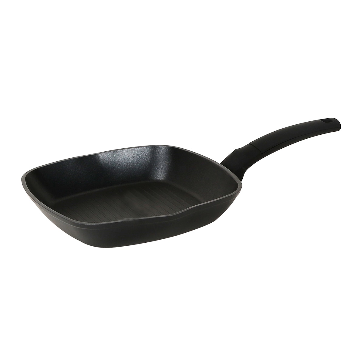 Grill de aluminio forjado Zircón El Corte Inglés - Negro Grill de 28 cm Negro-1