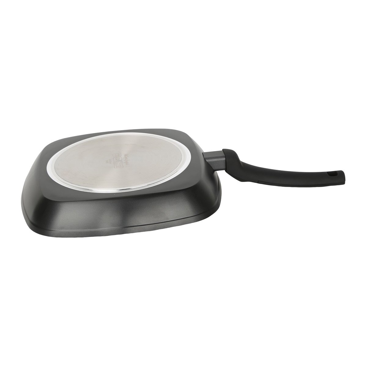 Grill de aluminio forjado Zircón El Corte Inglés - Negro Grill de 28 cm Negro-2