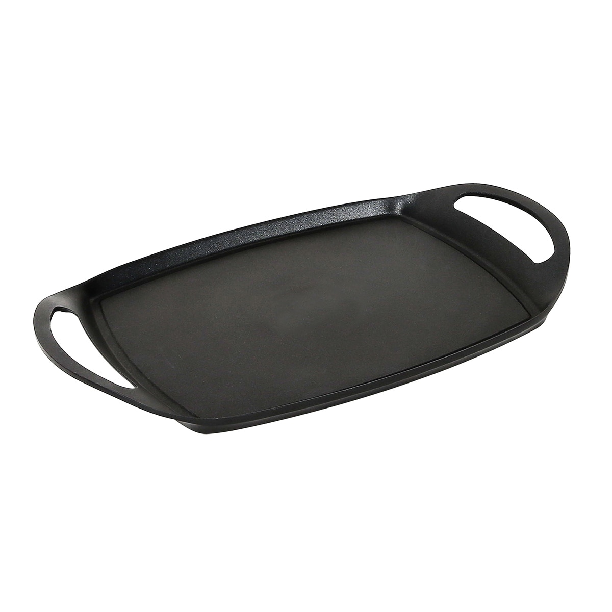 Grelhador Retangular de Alumínio Forjado Zircónio Preto-1