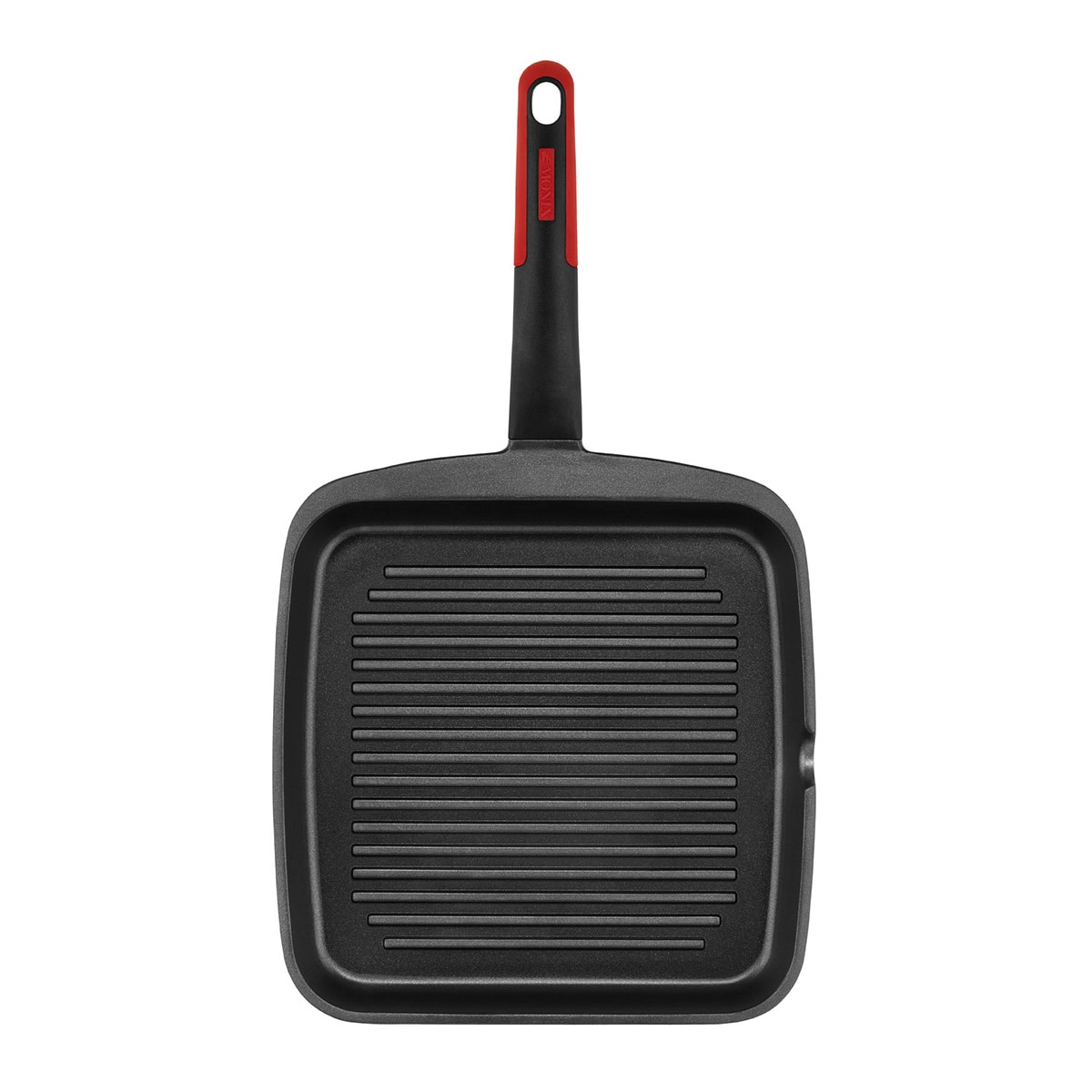 Grill Aluminio fundido Tasty Monix Rojo-2